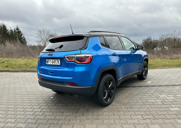 Jeep Compass cena 79999 przebieg: 98469, rok produkcji 2019 z Piaseczno małe 631